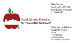 Ted Cucuro, Real Estate Instructor