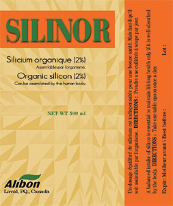 Silinor label